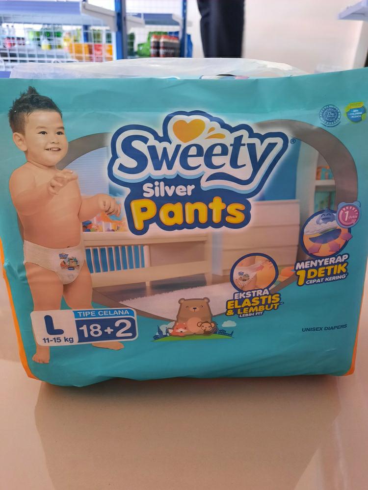 Silver l ukuran sweety pampers Review Diapers